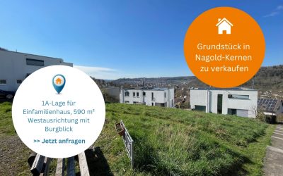 590 m² Grundstück in Nagold-Kernen zu verkaufen