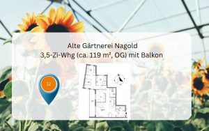Alte Gärtnerei Wohnung 12 im OG